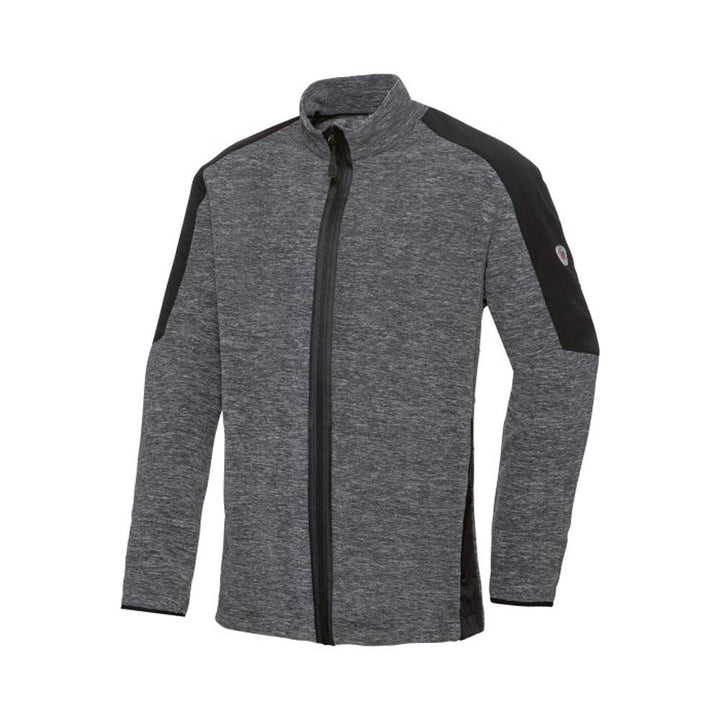 BP 1829-040-0213-4XLn Fleece-Jacke für Männer, Stehkragen, 275,00 g/m² 100% Polyester, Weltraum-Weis