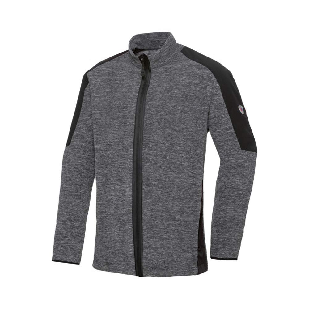 BP 1829-040-0213-4XLn Fleece-Jacke für Männer, Stehkragen, 275,00 g/m² 100% Polyester, Weltraum-Weis