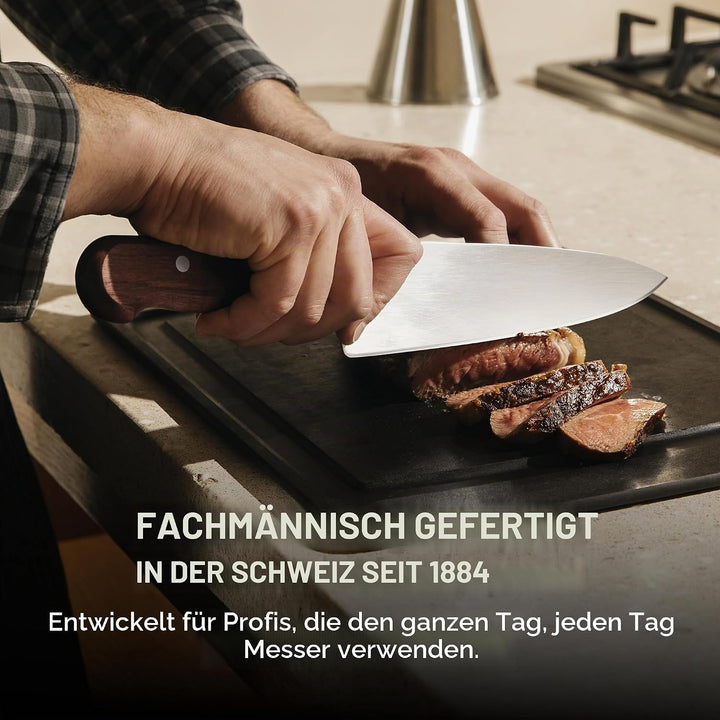 Victorinox Tranchiermesser, Ahorn modifiziert, ex.breit,20cm, Geschenkverpa.,