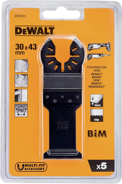 Multi-Tool Saegeblatt 43x30mm 5Stk