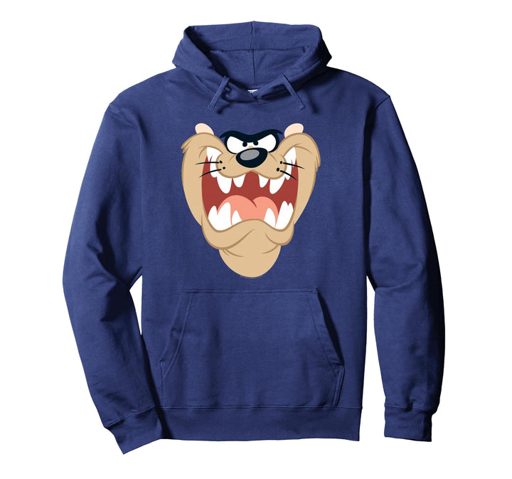 Looney Tunes Taz Face Pullover Hoodie