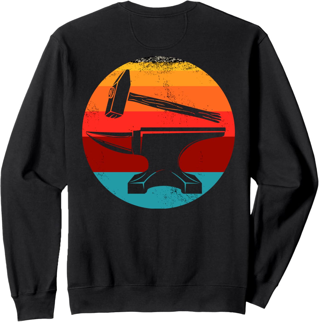 Schmied Bild auf der Rückseite der Kleidung Sweatshirt