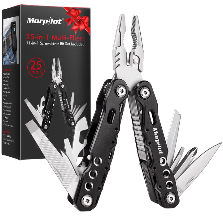 morpilot Geschenke für Männer, 25 in 1 Multitool Werkzeug, Kleine Weihnachtsgeschenke für Männer, Ge