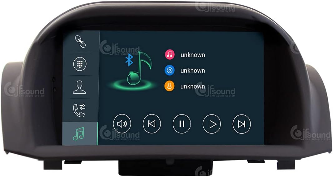 Personalisiertes Autoradio für Ford Fiesta 2013-16 Android GPS Bluetooth WiFi USB DAB+ Touchscreen 7