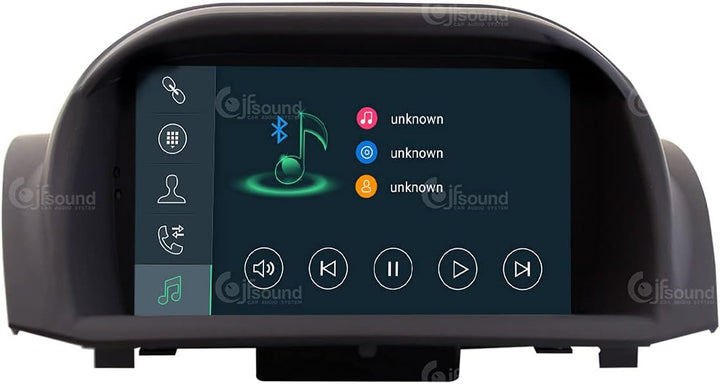 Personalisiertes Autoradio für Ford Fiesta 2013-16 Android GPS Bluetooth WiFi USB DAB+ Touchscreen 7