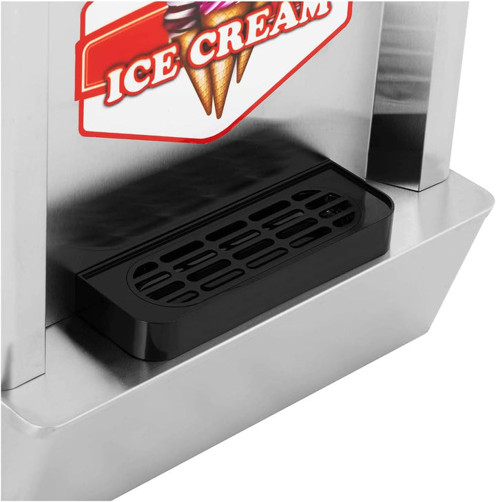 Royal Catering RCSI-18 Softeismaschine 1640 W 23 l/h 3 Geschmacksrichtungen Gastro professionelle So