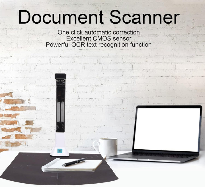 Computerscanner, 8 Millionen Pixel HD Buchscanner mit Automatischer Fokussierung, Faltbarer Dokument