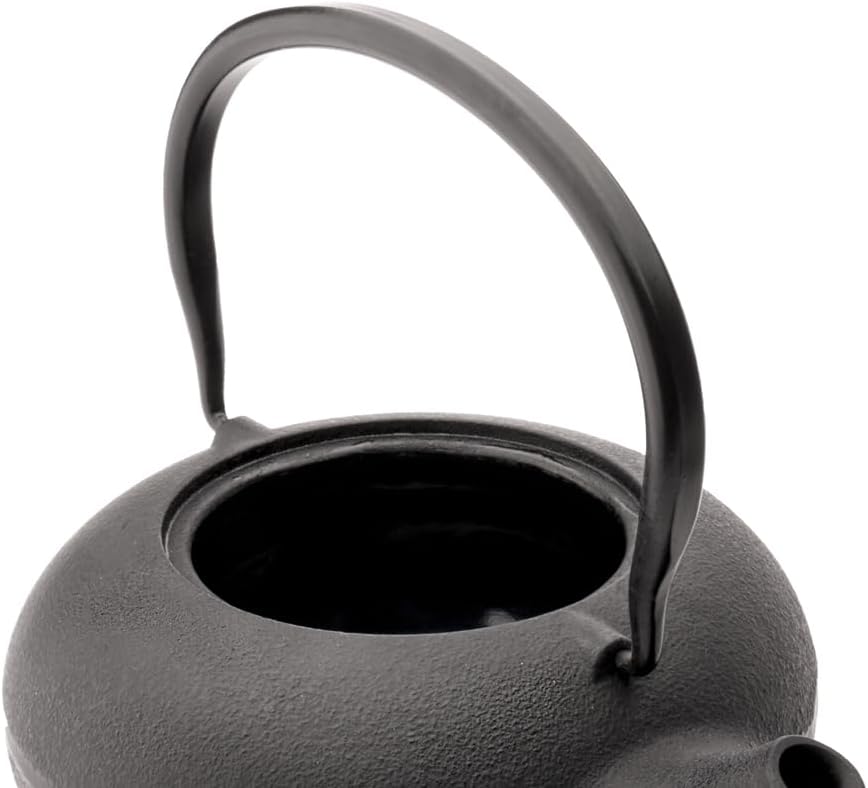Bredemeijer Teekannen Set 3-teilig Gusseisen 1 Liter mit Porzellan-Tee-Becher