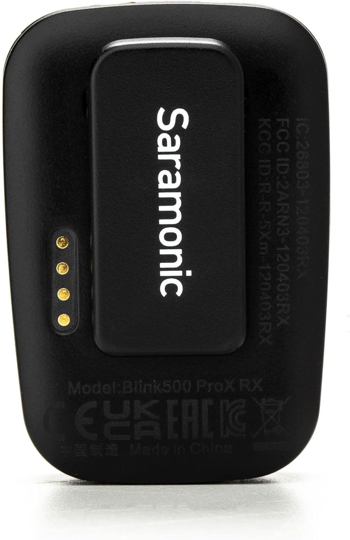 Saramonic Blink 500 Prox B2 | 2 Personen Wireless 2.4GHz Clip-On Mikrofonsystem mit Lavaliers