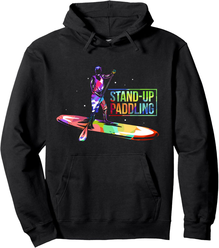 Stand Up Paddling Pullover Hoodie