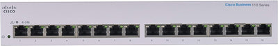 Cisco Business CBS110-16T-D Unmanaged Switch | 16﻿ GE-Ports | Begrenzter Lebenszeitschutz (CBS110-16