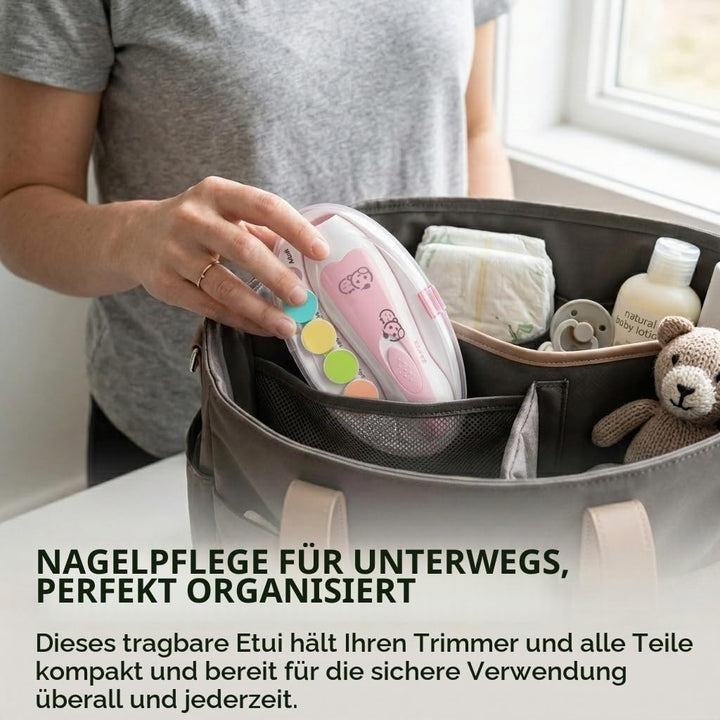 Royal Angels Baby-Nagelfeile 21 in 1, mit zusätzlichen 13 Ersatzwerkzeugen, Baby-Nagel, Baby-Nagelsc