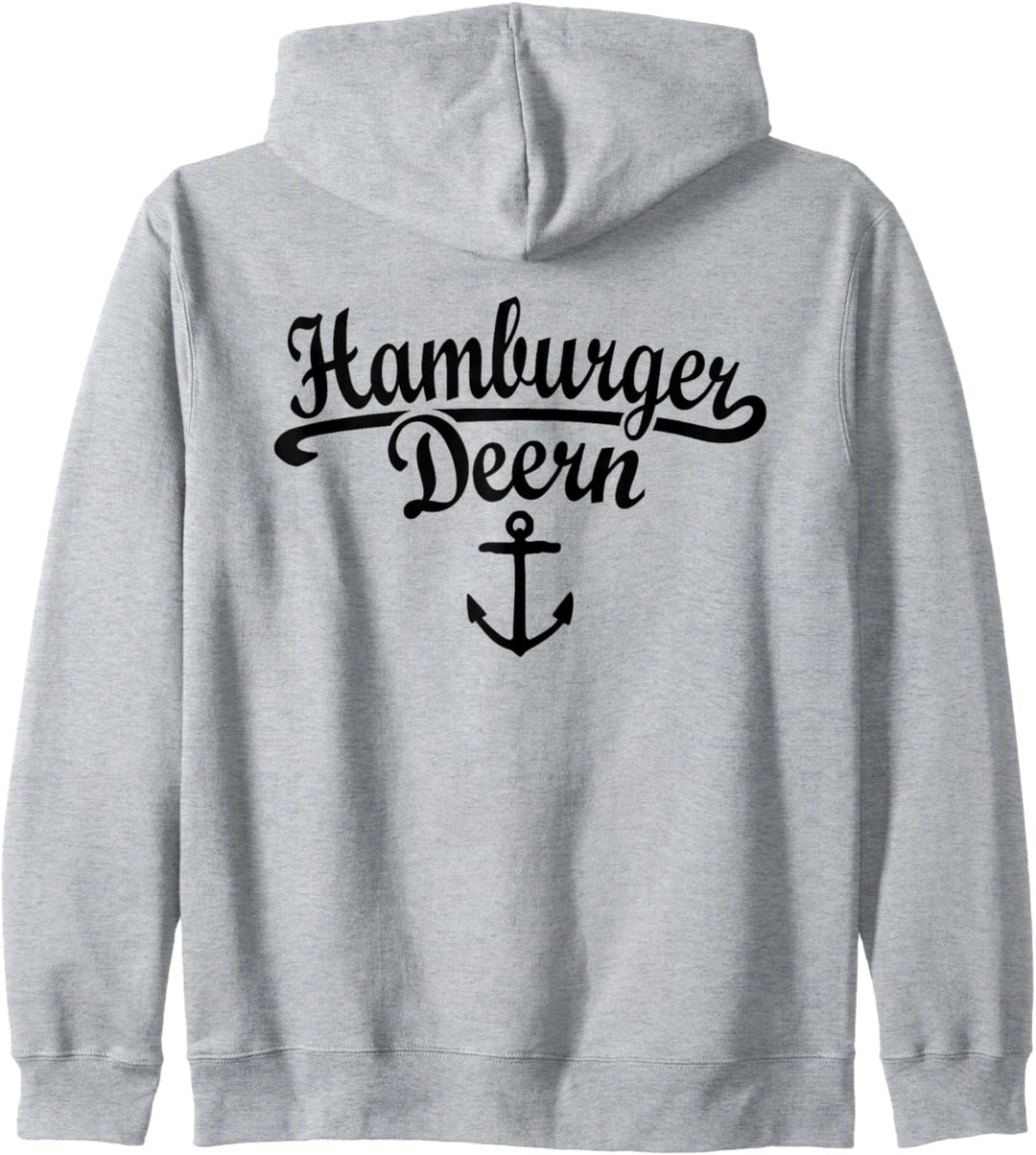 Hamburger Deern Klassik (Schwarz) Hamburg Kapuzenjacke