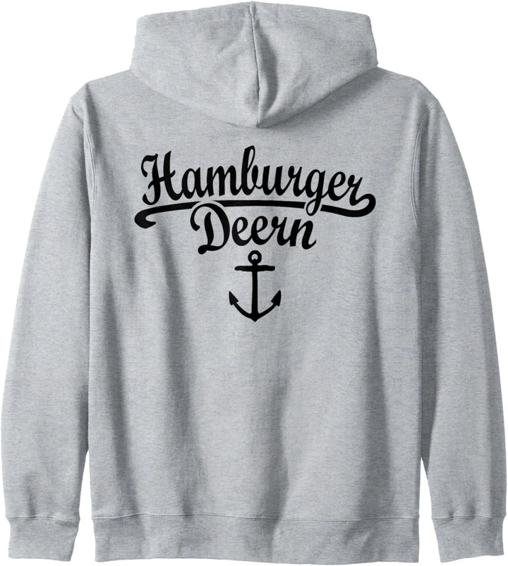 Hamburger Deern Klassik (Schwarz) Hamburg Kapuzenjacke