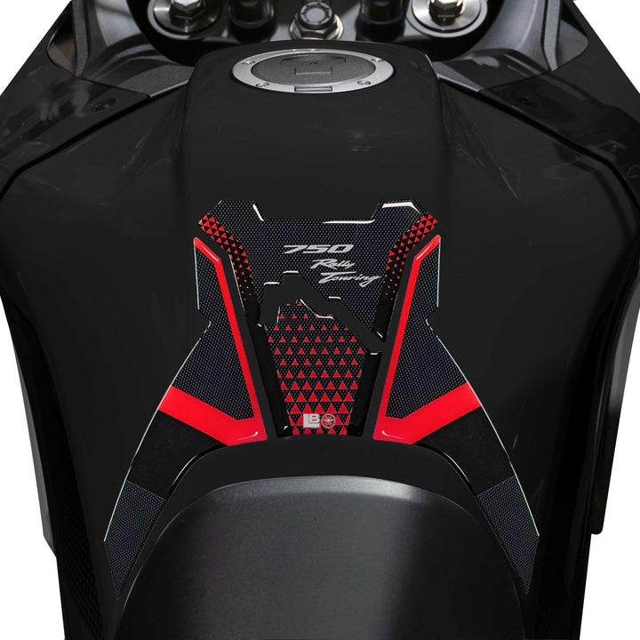 LABELBIKE 3D Aufkleber Motorrad Tankpad kompatibel mit Honda | Transalp 2025, Harzschutz, Kratzfest,