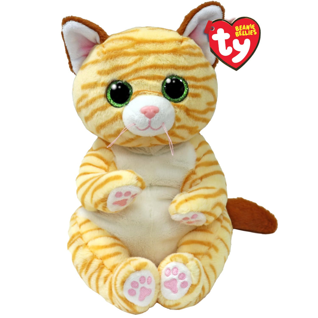 Ty Katze Beanie Bellie Grau Unisex Erwachsene Mütze One Size Large Casual Baumwolle Beanie Hut Mango