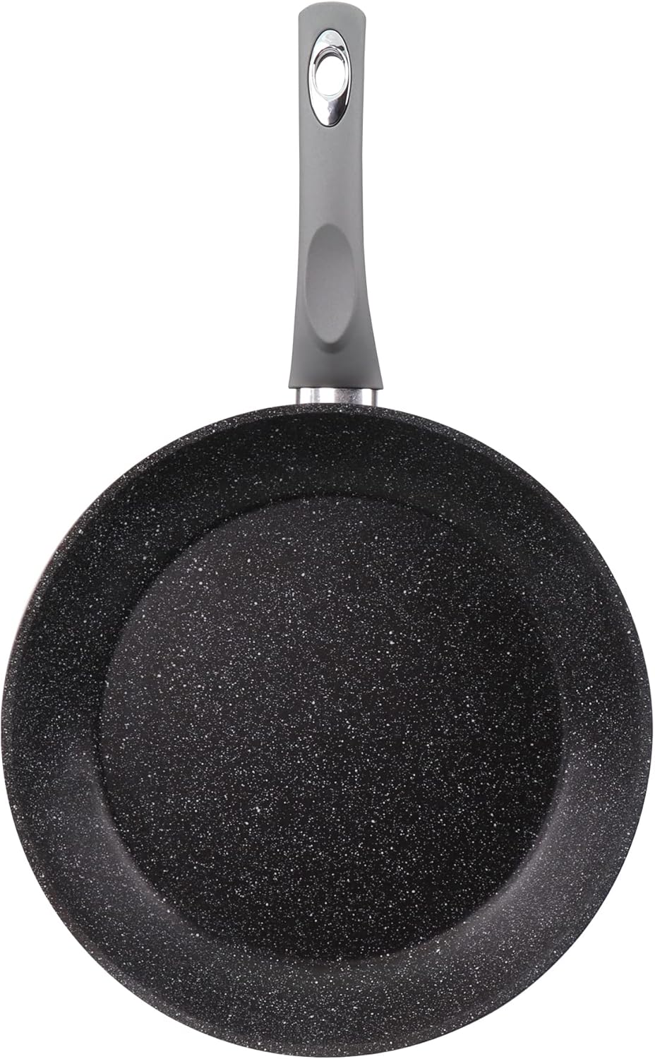 STONELINE Gourmundo Made in Germany Bratpfanne 28 cm, antihaft beschichtete Pfanne mit echten Steinp
