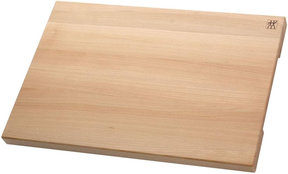 ZWILLING Schneidbrett aus massiven Holz, Buche, Braun, 60 x 40 x 3 cm Schneidbrett, massive Buche, S