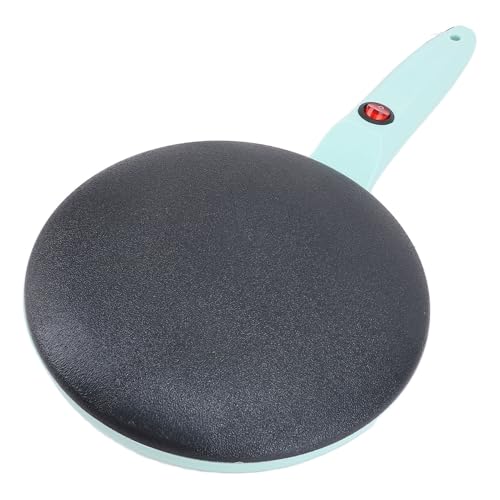 Asixxsix Kabelloser Crepe Maker, 8 Zoll runder elektrischer Crêpe-Maker, leicht zu reinigen, Automat