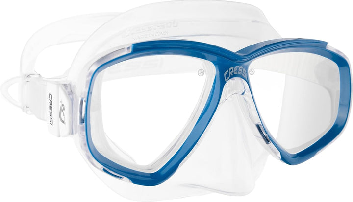 Cressi Perla - Unisex Erwachsene Schnorchelmaske oder Schnorchelset Perla Maske + Schnorchel Mexico,