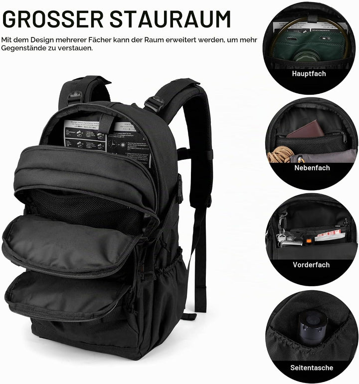 Mardingtop 28L/40L Militär Rucksack Wanderrucksäcke Trekkingrucksack Tactical Molle Rucksack für Cam