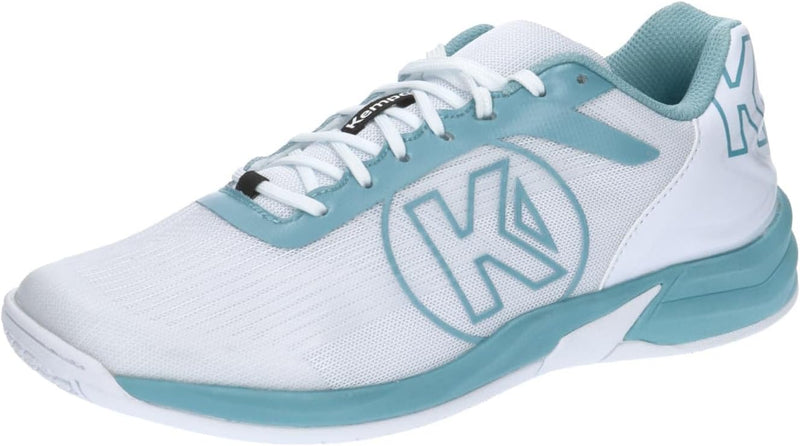 Kempa Unisex Attack Three 2.0 W Game Changer Handballschuhe, Sportschuhe, Turnschuhe 44.5 EU Weiss A