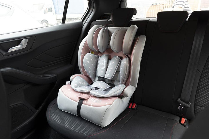 Tataway Minnie Mouse I-SIZE R129 Auto-Rücksitz. Kindersicherheitsheber mit einer Höhe von 76 bis 150