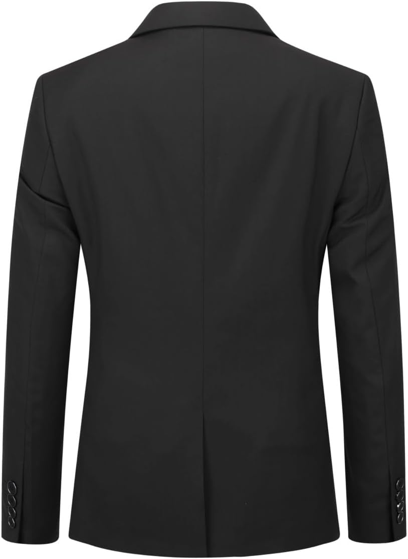 YOUTHUP Anzug Herren Slim Fit 3 Teilig Anzüge Peak Lapel Morden Herrenanzug Business Hochzeit Smokin