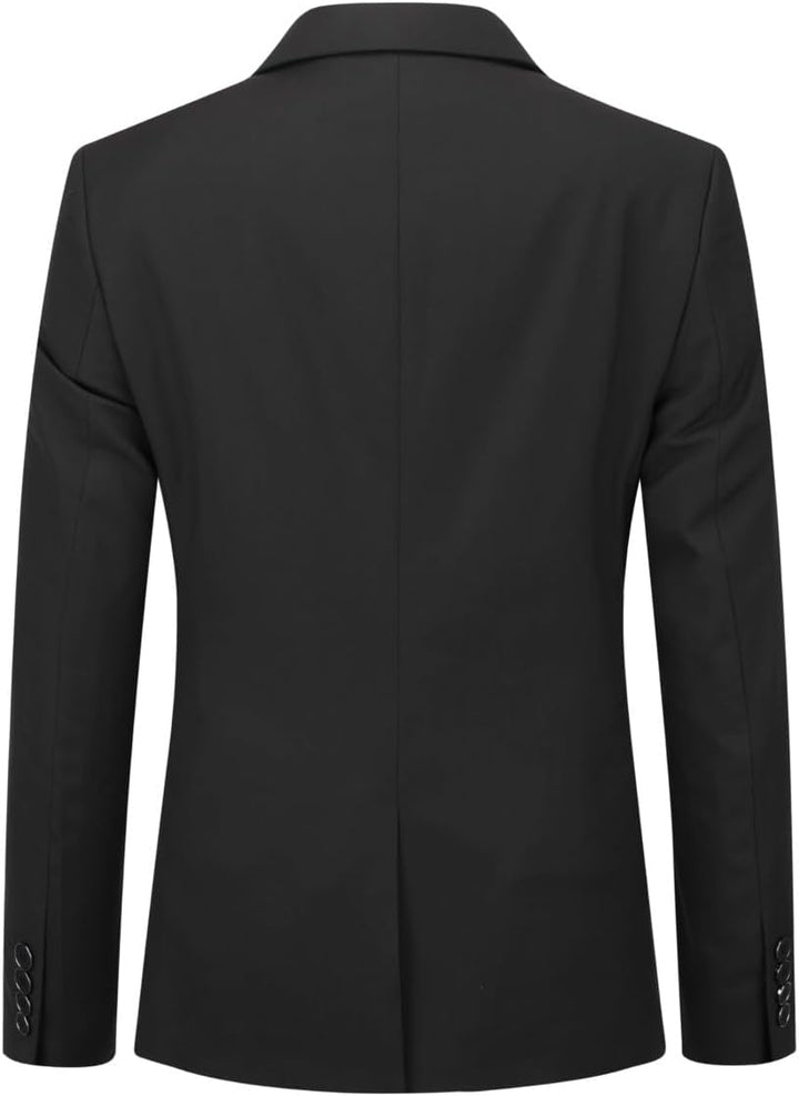 YOUTHUP Anzug Herren Regular Fit 3 Teilig Anzüge Peak Lapel Morden Herrenanzug Business Hochzeit Smo
