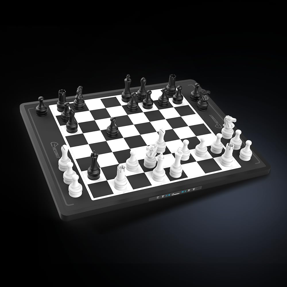Chessnut Move Roboter-Schachbrett mit voller Stückerkennung, automatisierter Stückbewegung, Sprachst
