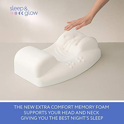 Sleep&Glow Anti-Aging-Aula- Kissen - Gesunder Schlaf auf dem Rücken - Hilft bei der Rehabilitation n
