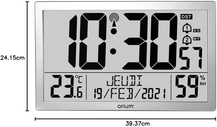 Orium Digitale Uhr, Kalender RC Giant