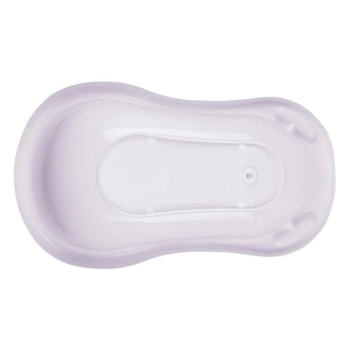 keeeper Bambi Ergonomische Babywanne mit Stöpsel, Ab 0 bis ca. 12 Monate, 84 cm, Maria, Nordic White