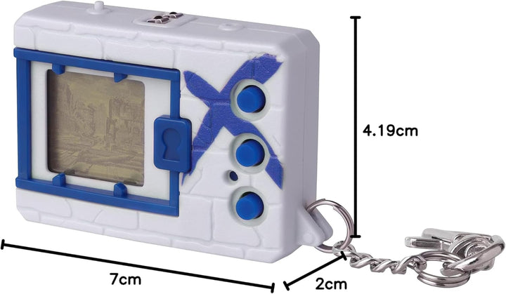 BANDAI – Digimon – DigimonX – Weiss/Blau – Von den Erfindern des Tamagotchi – 41922, Weiss/Blau