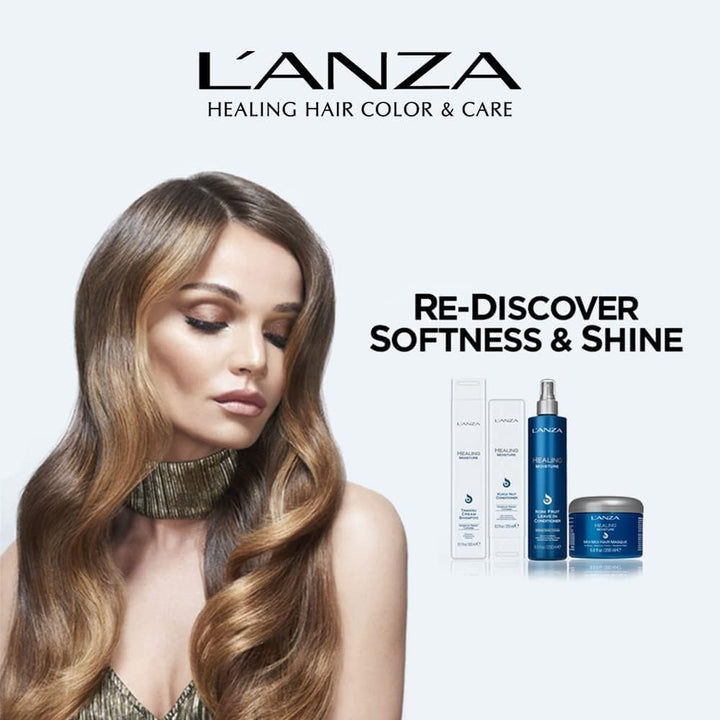 L'ANZA Conditioner mit pflegender Kukuinuss, Pflegespülung für perfektes, seidiges Haar, geeignet fü