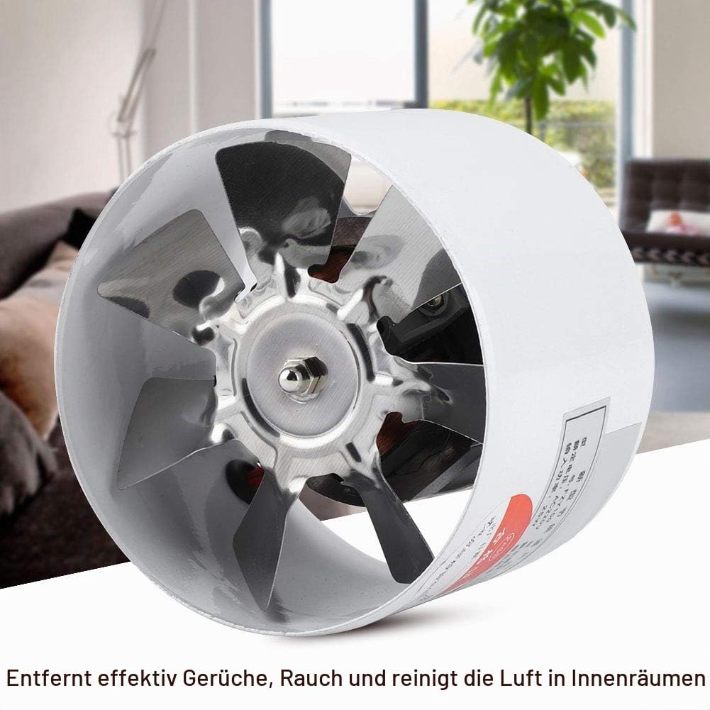 25 W, 220 V, 95 mm Abluftventilator, Wandmontage, Energieverbrauch, Rohrventilator mit geringem Gerä