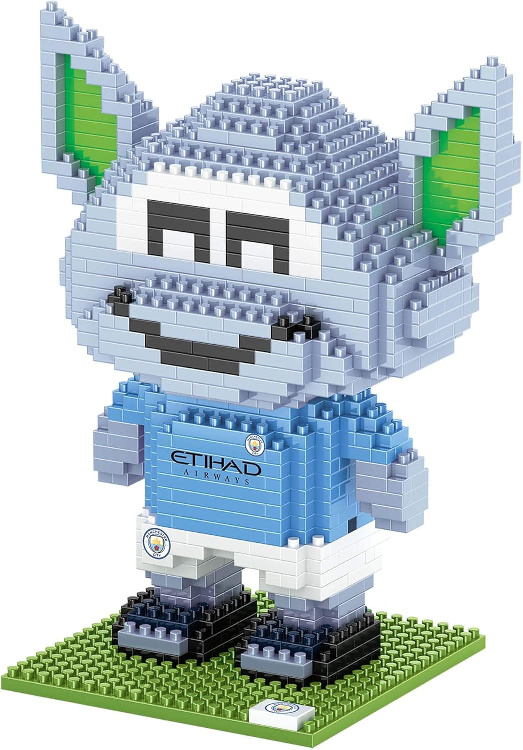 Forever Collectibles UK BRXLZ Maskottchen Manchester City Fc, Manchester City Fc
