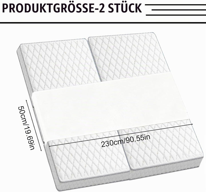 SUNOYA Liebesbrücke Für Matratzen, Matratzenhalter 230×50cm, Matratzenverbinder, Bettbrücke, Matratz