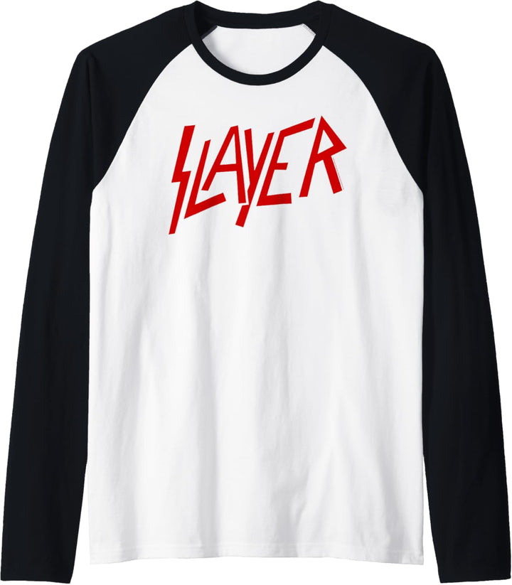 Slayer - Classic Logo Raglan