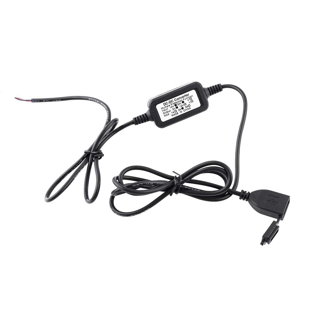 Motorrad-Ladegerät, USB, wasserdicht, 12 V-24 V, Ladegerät für Motorrad, Smartphone, GPS, Auto, Boot