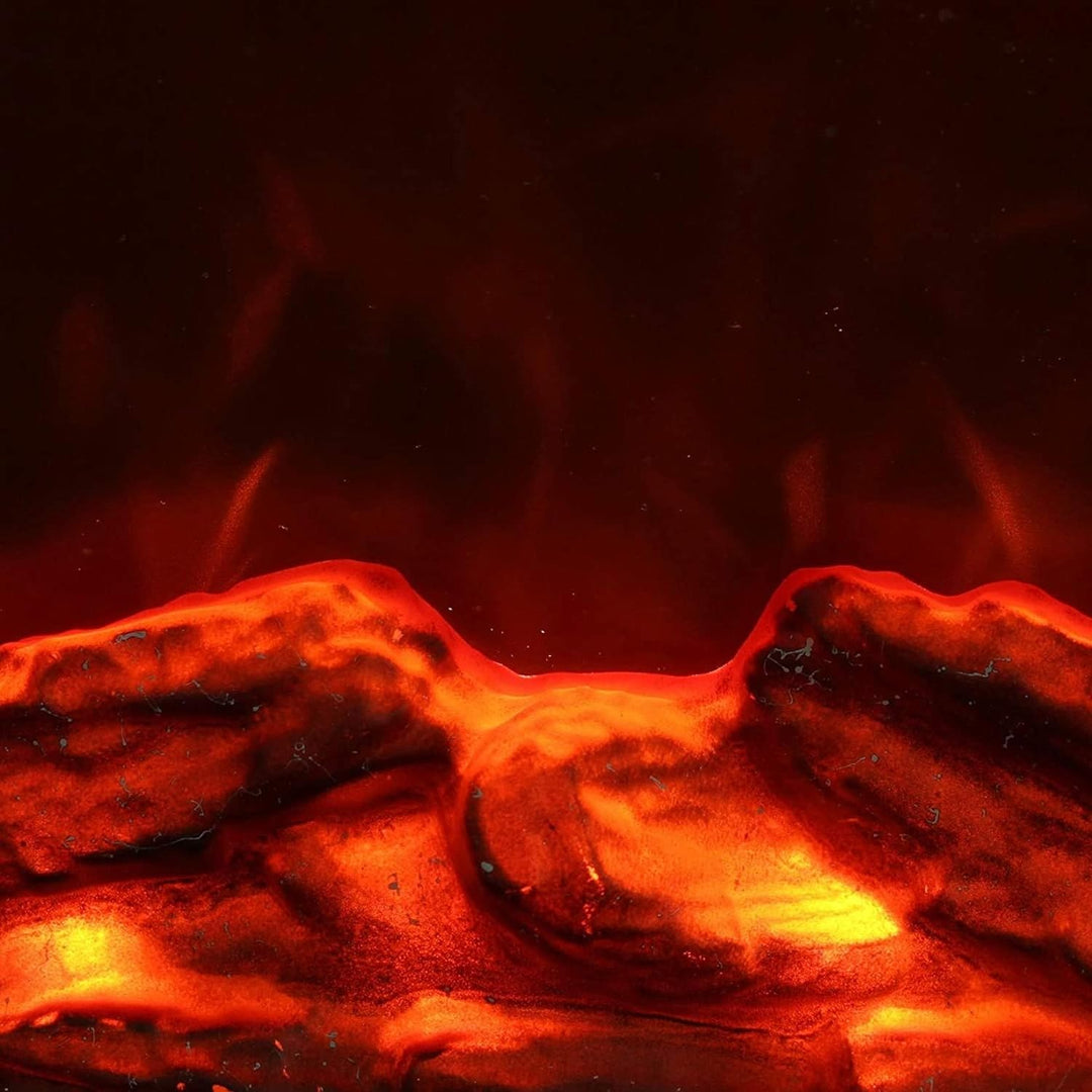 Dekoleidenschaft LED Kamin mit faszinierendem Flammen-Effekt, Tischfeuer, Tischkamin, Batterie- und