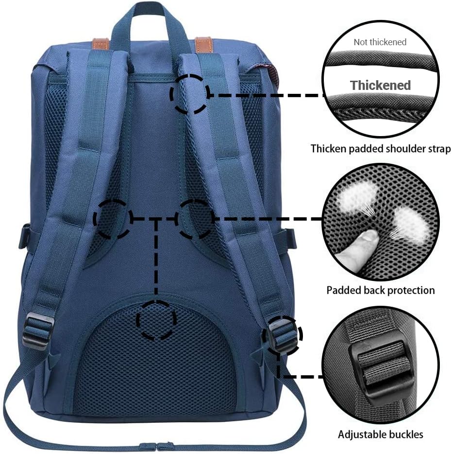 KAUKKO Ep5 Rucksack Daypack Unisex Einheitsgrösse Blau-7., Einheitsgrösse Blau-7.