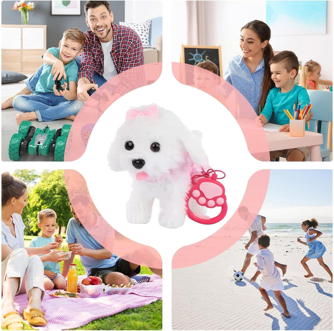 Generisch Realistischer Roboterhund, realistischer KI-Roboterwelpe, Gehen, Bellen, Schwanzwedeln, Be
