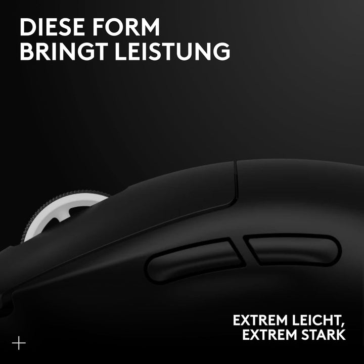 Logitech G PRO X SUPERLIGHT 2 kabellose Gaming-Maus, 60 g Pro-Grade-Maus mit 5 programmierbaren Tast