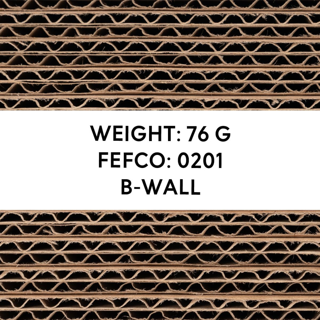 100 Faltkartons 155x155x160mm braun KK 06 1 wellig quadratisch Versandkarton kubisch für kleine Ware