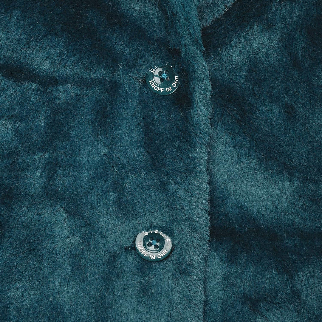 Steiff Mädchen Mini Enchanted Forest Sweater Vest 92 DEEP TEAL, 92 DEEP TEAL