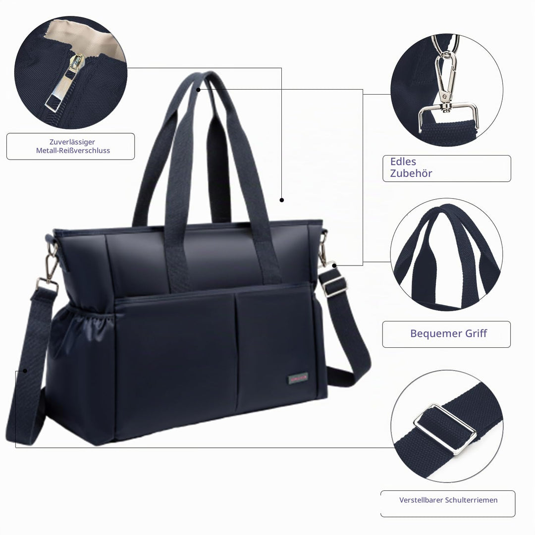 ROYALFAIR Baby Wickeltasche Klein für Unterwegs Reise Wickeltasche Bote Messenger mit Isoliertasche