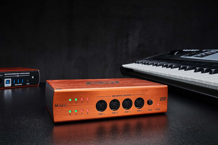 ESI M4U eX | 8-Port USB 3.0 MIDI-Interface mit USB Hub ESM4UEX, ESM4UEX