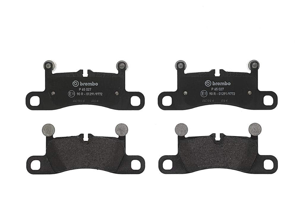 Brembo P65027 Hintere Bremsbeläge, Anzahl 4
