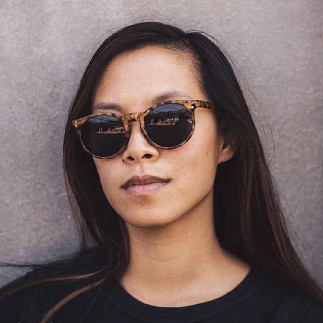 CHPO Unisex Côte De Basques Sonnenbrille, Leopard, 48